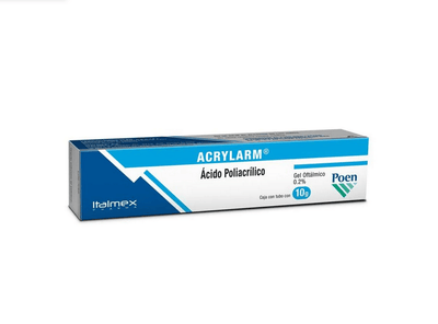 Gel Oftálmico Italmex Poen Acrylarm 10 gr | Carbómero | Servemex México