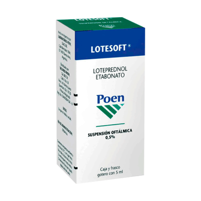 Suspensión Oftálmica Italmex Poen Lotesoft 5 ml | Gotas | Servemex México