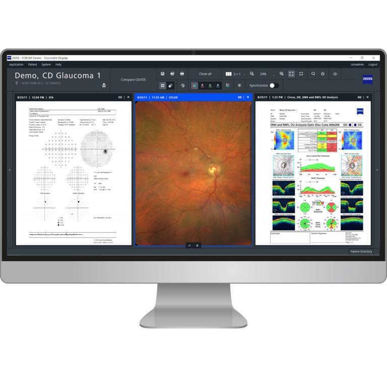 Servidor de Red Clínica ZEISS Server | Datos Paciente | Avra Medical